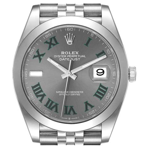 rolex datejust grau grün|Rolex Datejust for sale.